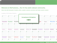 Tablet Screenshot of mfc-15.myfreecams.com